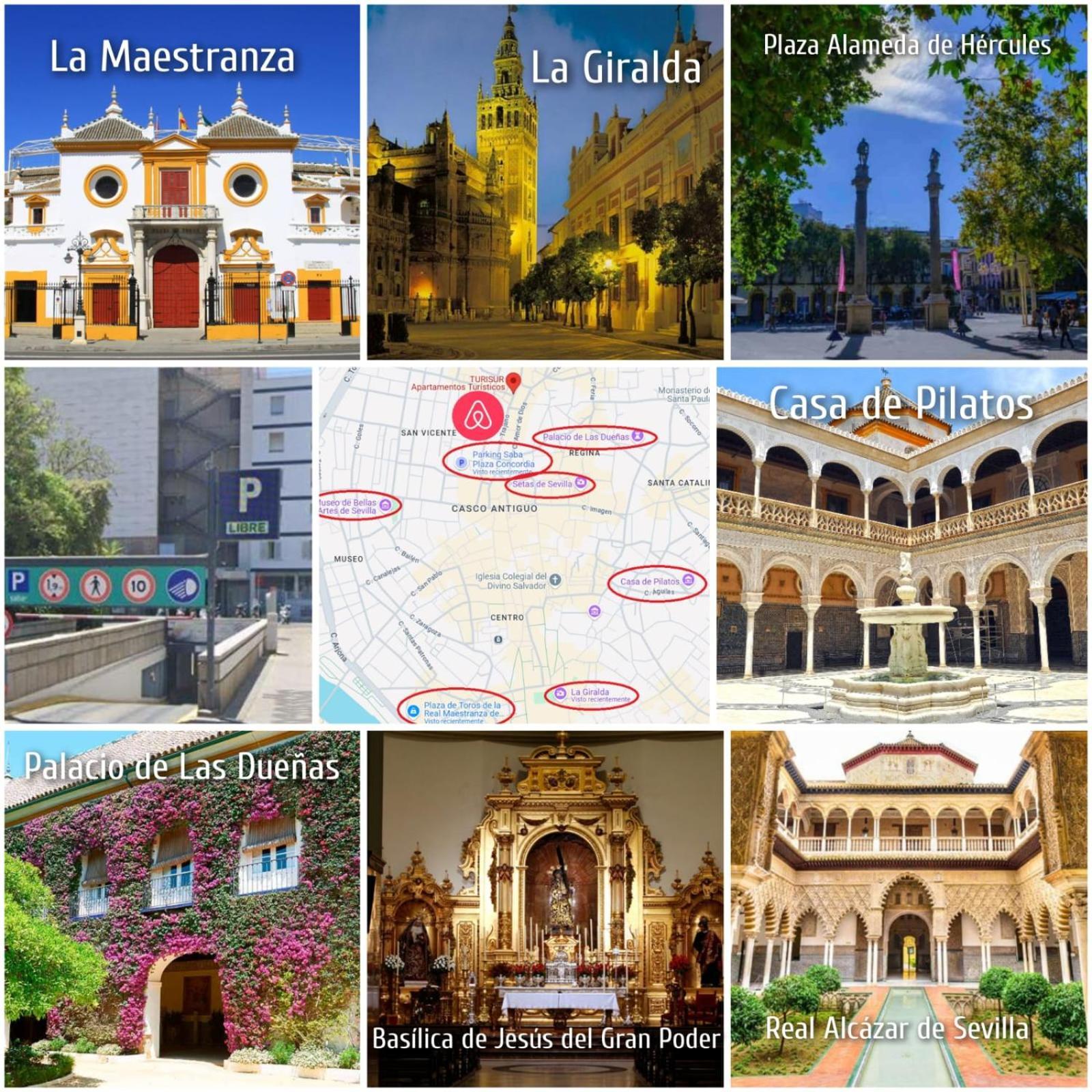 Apartamento En Sevilla Centro Con Vistas A La Plaza Alameda De Hercules - Hasta 7 Personas Exteriör bild